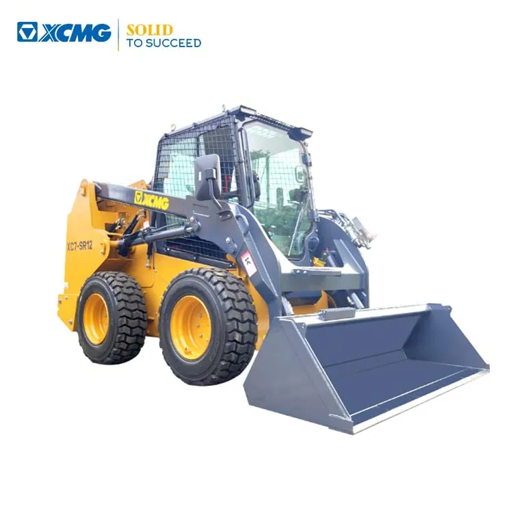 XCMG Official Chinese Wheel Loader 1.26 Ton Xc7-Sr12 Skid-Steer Loader with Best Price